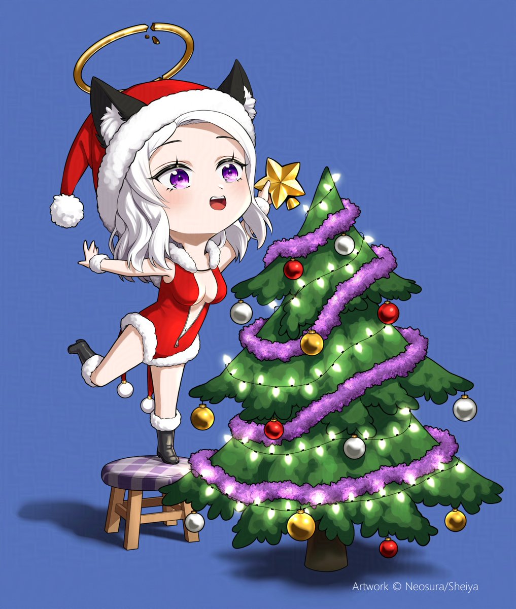 First YCH is complete!! Thank you <a href="/EvePetrichor/">Eve Petrichor 🔞|🚩💫| Broken Angel Catgirl Vtuber</a> 🎄