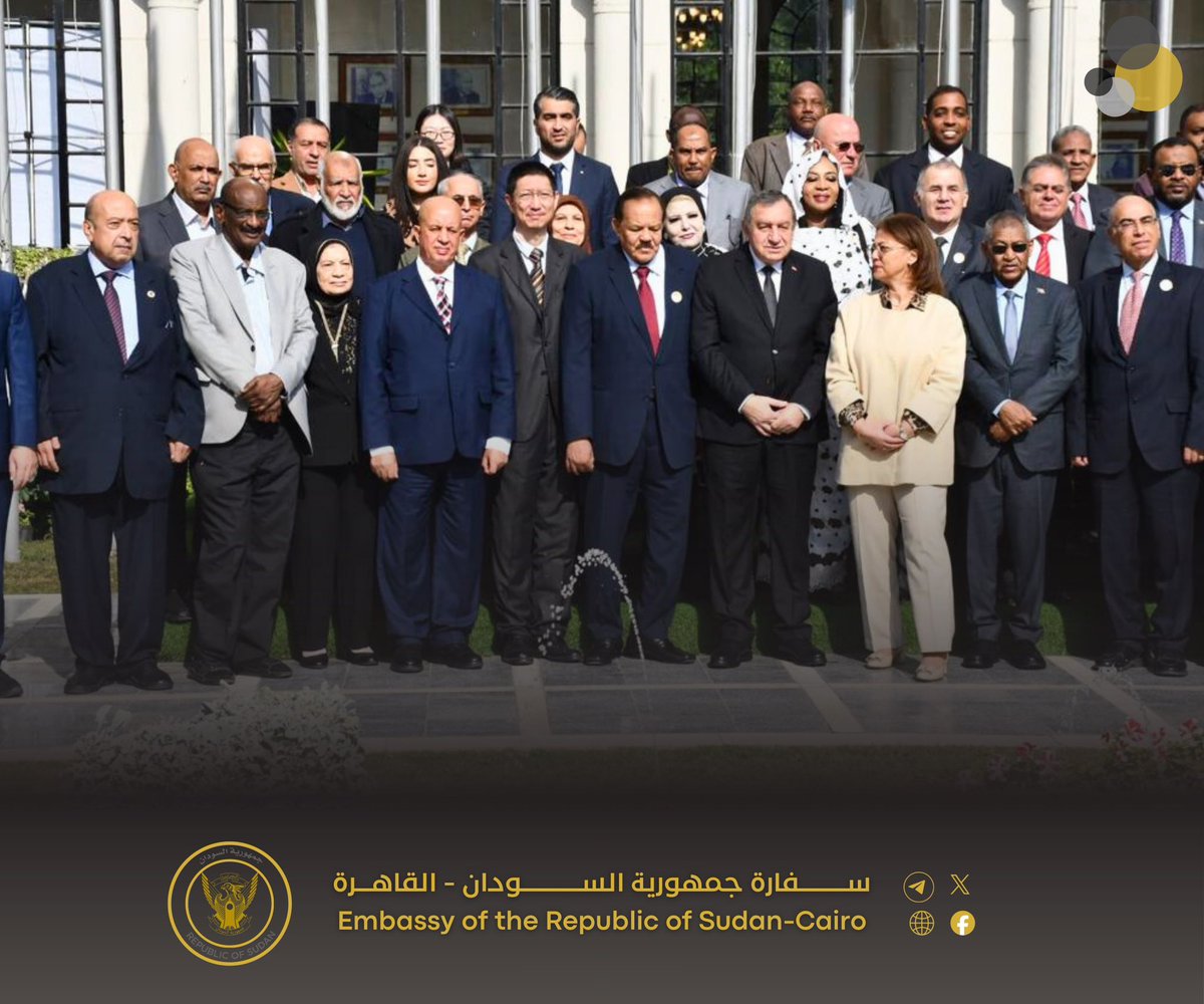 سفارة جمهورية السودان-القاهرة-SUD EMBASSY-CAIRO tweet media