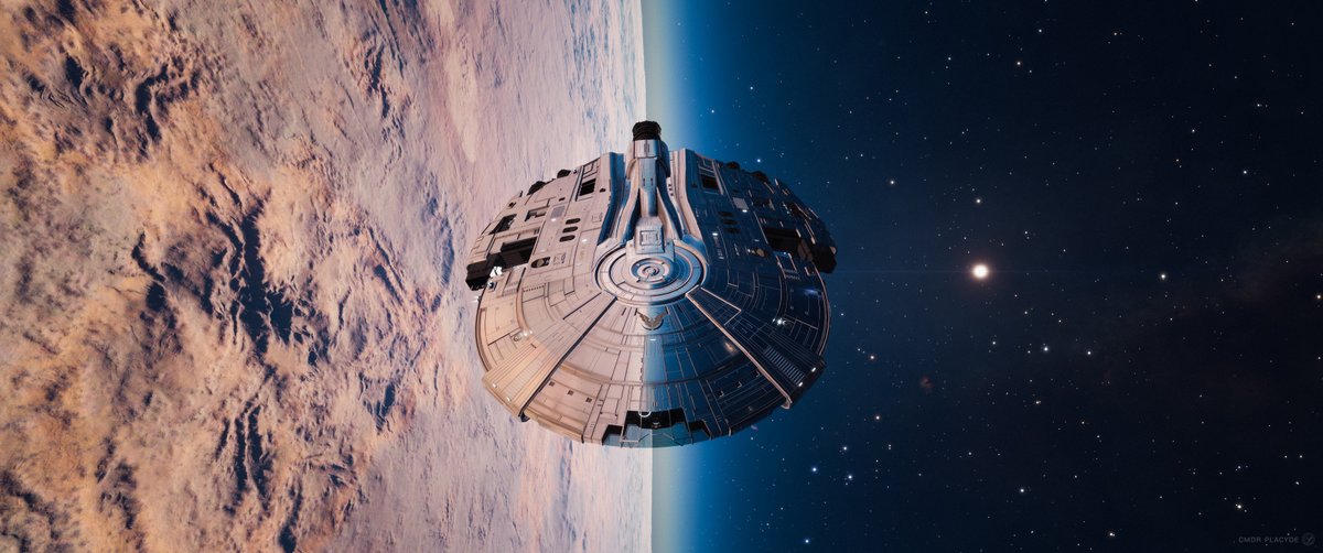 Mirror between worlds 

#EliteDangerous #stellarscreenshots