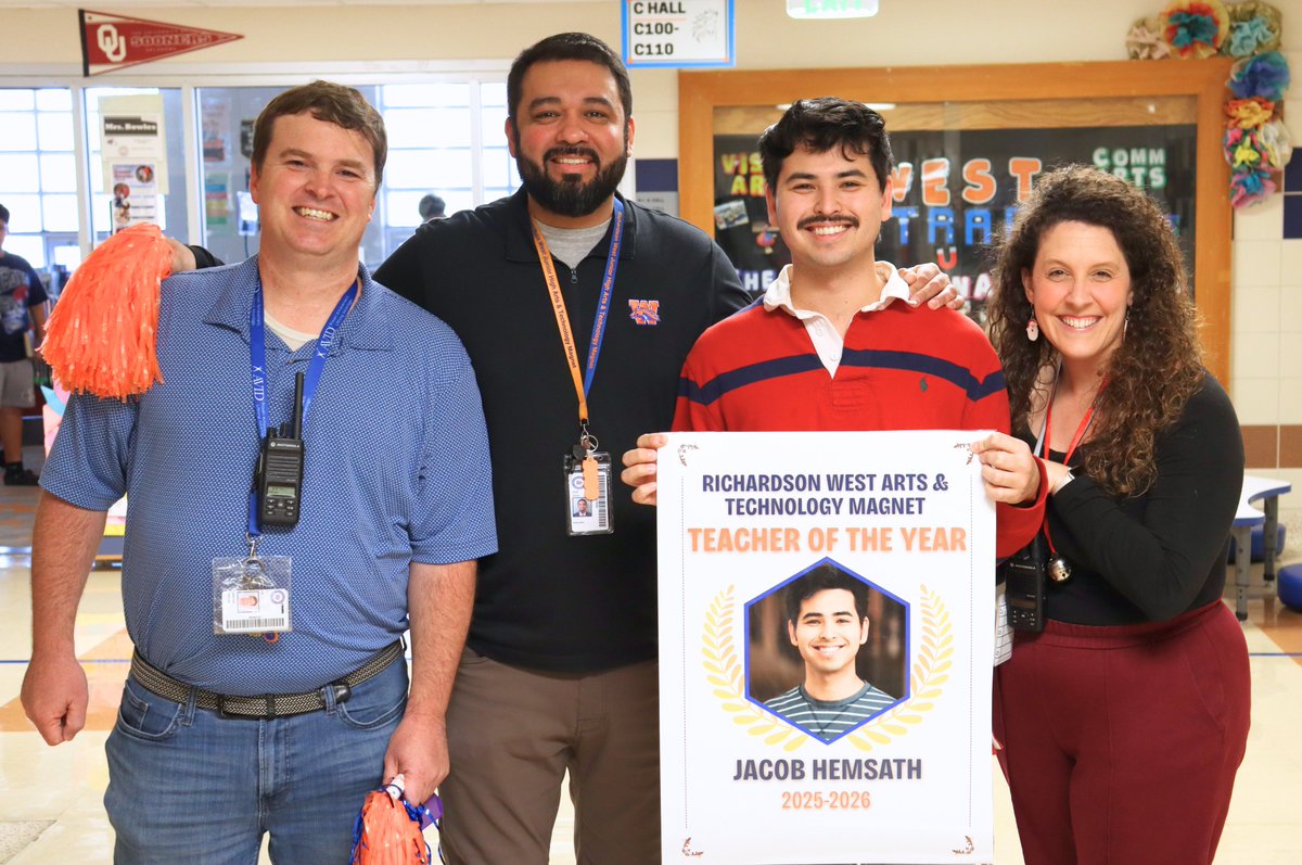 Richardson West JH Arts and Technology Magnet tweet media