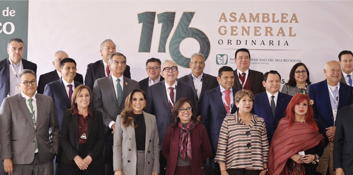 tereso_medina's tweet photo. Hoy se celebró la 116° Asamblea General Ordinaria del @Tu_IMSS, con la presencia de la Presidenta @ClaudiaShein, donde junto a mis compañeras y compañeros del Comité Nacional de la @CTM_MX, hicimos un llamado a la búsqueda de la justicia social para las y los trabajadores, sumándonos a la construcción de un México más fuerte y unido.