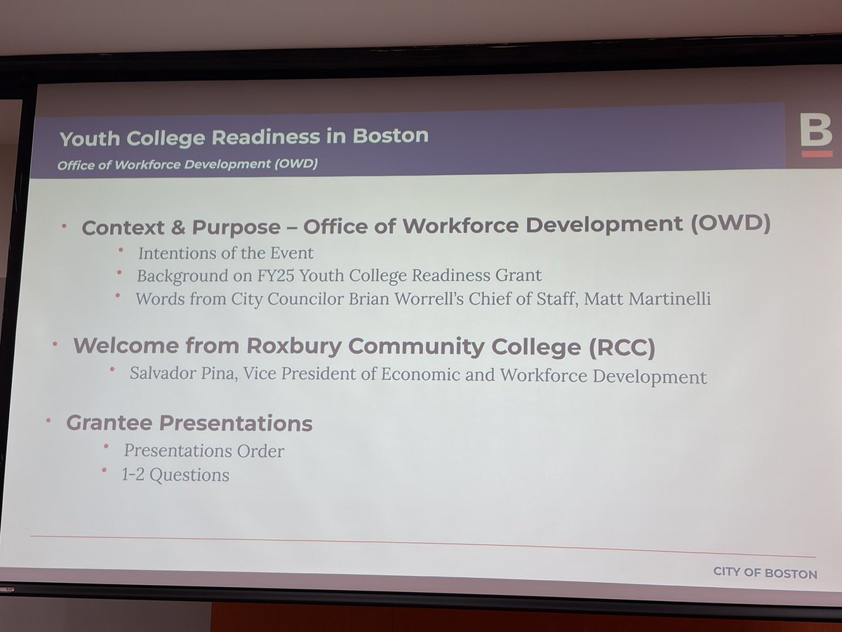 Center for Working Families - City of Boston tweet media