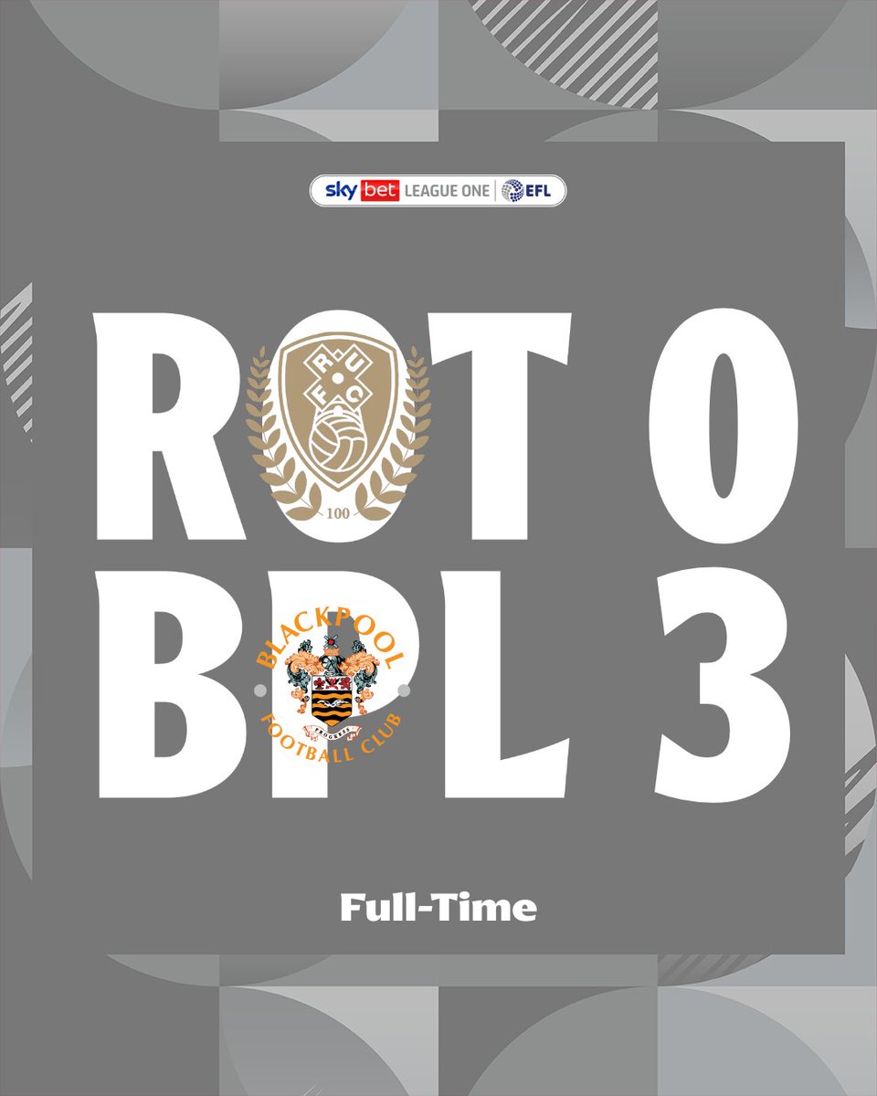 SkyBetLeagueOne's tweet image. ⏯️ A statement win for @BlackpoolFC on the road! 👏

#EFL | #SkyBetLeagueOne