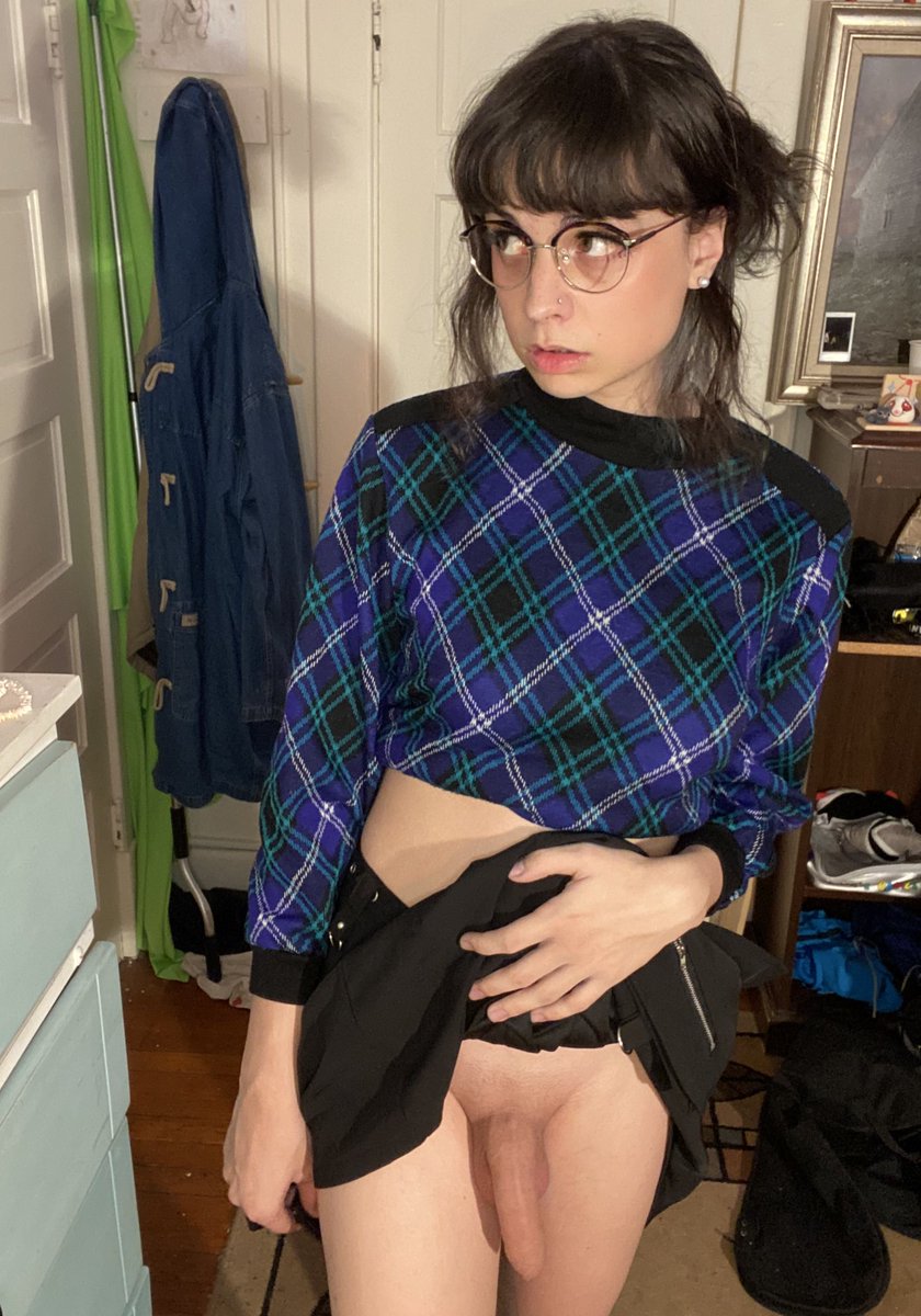cdbell_'s tweet photo. be honest, does this skirt make my dick look big? https://t.co/NwonuCv0Cl