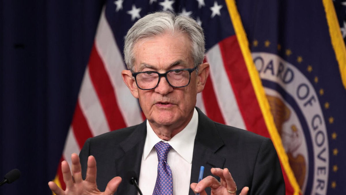 美联储连续第三次降息25个基点 预计2026年仅一次降息 rfi.my/CG2Z.x