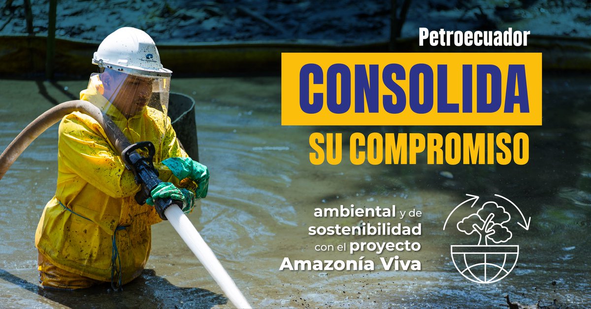 EPPetroecuador's tweet photo. Desde 2013, el Proyecto Amazonía Viva impulsa la recuperación ambiental en Orellana y Sucumbíos.

🌳Las acciones del proyecto se centran en la reforestación de especies nativas, saberes ancestrales y reconocimientos nacionales internacionales. https://t.co/V0aI4CIK0c