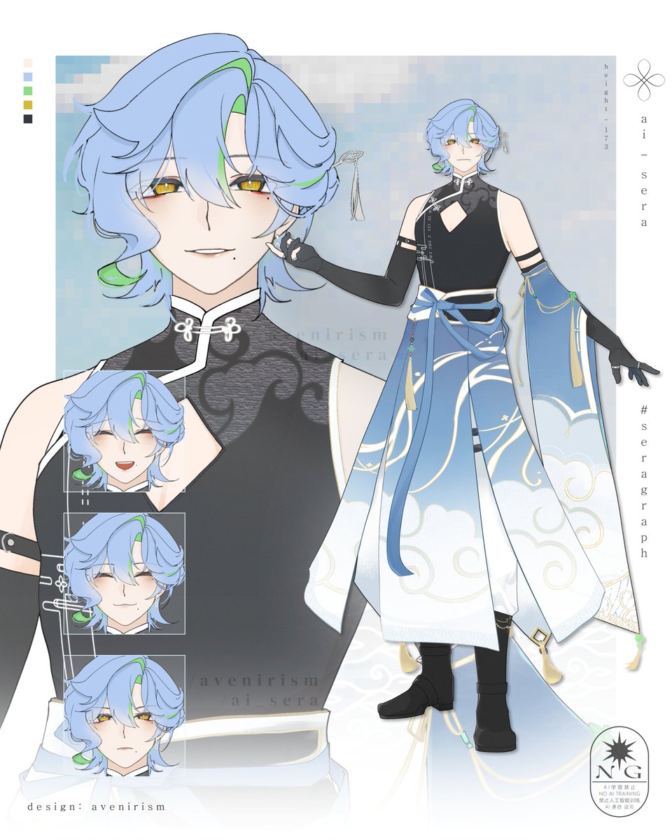 virtual_sera's tweet image. 🍃🧹｜faraway.sera_ver1.0 ref sheet release — Support Entity Realm Assistant, at your service . . . ❚

i'm sera; you could say i'm kinda like a housekeeper, here to tidy away the day's clutter- let me clear the path for you ᵕᴗᵕ

᯽ design — #avenirism 
᯽ art tag — #seragraph