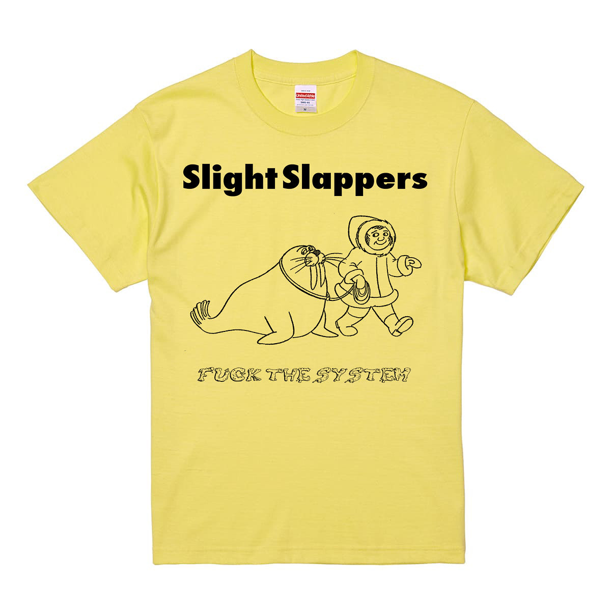 FUCK THE SYSTEM T-shirt
90’s light yellow

ECHOES 2025 会場のみで販売した
カラーT shirt 数枚だけ再入荷しました！

⇩

sspv.base.shop