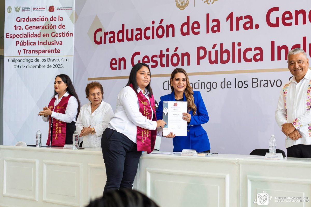 𝐋𝐚 𝐔𝐧𝐢𝐯𝐞𝐫𝐬𝐢𝐝𝐚𝐝 𝐕𝐢𝐫𝐭𝐮𝐚𝐥 𝐝𝐞𝐥 𝐄𝐬𝐭𝐚𝐝𝐨 𝐝𝐞 𝐆𝐮𝐞𝐫𝐫𝐞𝐫𝐨 𝐜𝐞𝐥𝐞𝐛𝐫𝐚 𝐚 𝐬𝐮 𝐏𝐫𝐢𝐦𝐞𝐫𝐚 𝐆𝐞𝐧𝐞𝐫𝐚𝐜𝐢𝐨́𝐧 𝐝𝐞 𝐥𝐚 𝐄𝐬𝐩𝐞𝐜𝐢𝐚𝐥𝐢𝐝𝐚𝐝 𝐞𝐧 𝐆𝐞𝐬𝐭𝐢𝐨́𝐧 𝐏𝐮́𝐛𝐥𝐢𝐜𝐚 𝐈𝐧𝐜𝐥𝐮𝐬𝐢𝐯𝐚 𝐲 𝐓𝐫𝐚𝐧𝐬𝐩𝐚𝐫𝐞𝐧𝐭𝐞