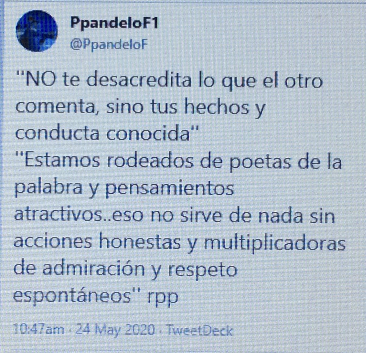 Lo escribí hace 5+ años.. y su vigencia es mayor hoy y probablemente será mayor mañana y después en el tiempo