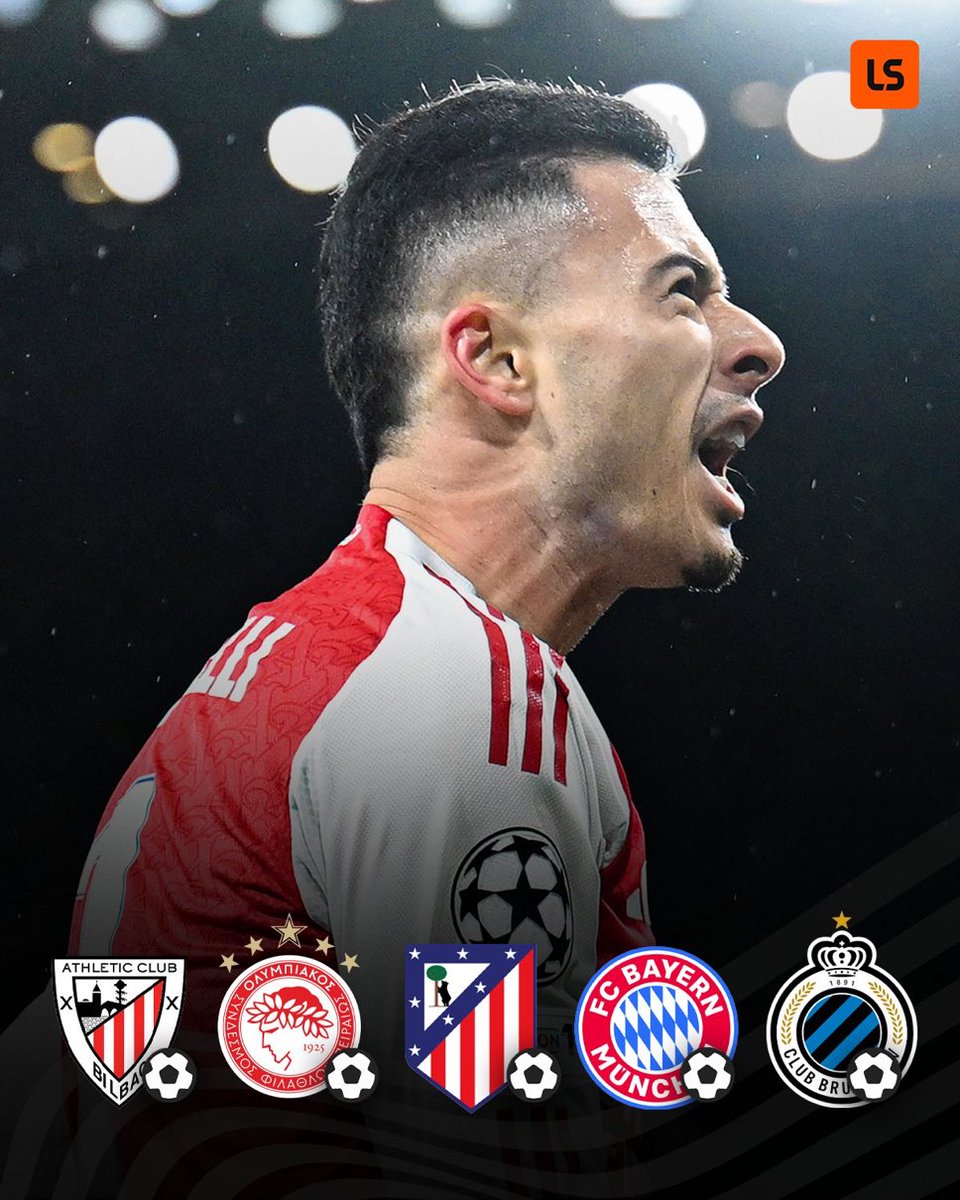 Martinelli is the FIRST EVER player to score in 5 consecutive Champions League games🤯🤯🤯