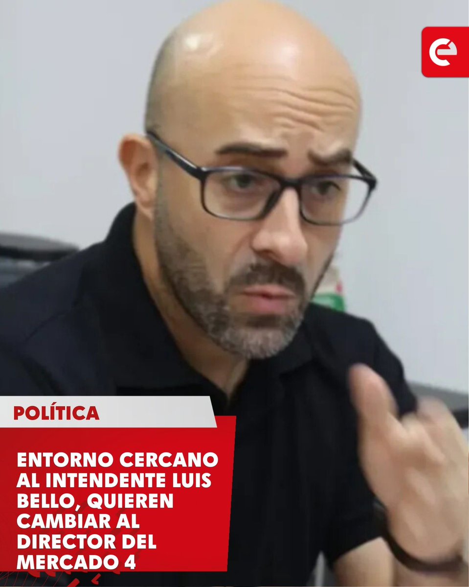 canal_e_py's tweet image. 🔥 Tensión en el Mercado 4: entorno de Luis Bello no está conforme con la gestión de Buzó

Los movimientos internos en la Municipalidad de Asunción empiezan a hacerse sentir. El entorno cercano del intendente Luis Bello no está conforme con la gestión de Alejandro Buzó al frente…
