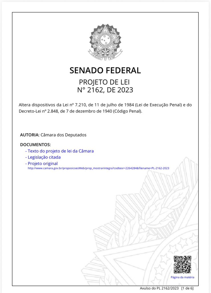 VladimirAras's tweet image. LEI DA DOSIMETRIA

O problema desse projeto de lei, impropriamente chamado de “dosimetria”, está nos seus efeitos colaterais, ainda não inteiramente mapeados.

Veja, por exemplo, este novo artigo: 

“Art. 359-M-A. Quando os delitos deste Capítulo estão inseridos no mesmo…