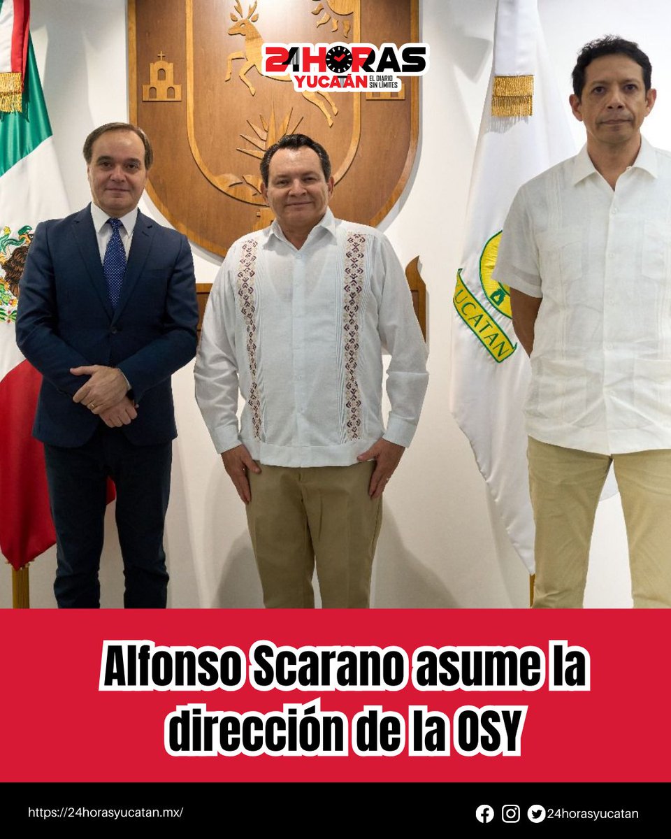 24horasYucatan's tweet image. 🎻✨ La Orquesta Sinfónica de Yucatán inicia nueva etapa con el maestro Alfonso Scarano como director. Su debut será en la Gala Navideña este 14 de diciembre en La Plancha. 🎶🇮🇹 #OSY #Méri
24horasyucatan.mx/2025/12/10/alf…