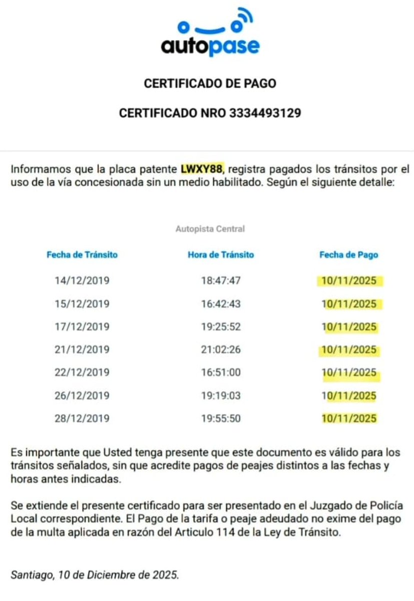 aldunatefran's tweet photo. Ud tiene deudas desde 2019 y las pagó recién en noviembre 2025!
Pregunta 1) Por qué se demoró tanto?
Pregunta 2) Cómo pudo renovar su permiso de circulación teniendo esa deuda?
Pregunta 3) Quiénes la ayudaron a hacerlo?
Pregunta 4) Ud cree q la gente es weona? 😂
#TAG 
#Jaraneta https://t.co/aiY2MxbFfR