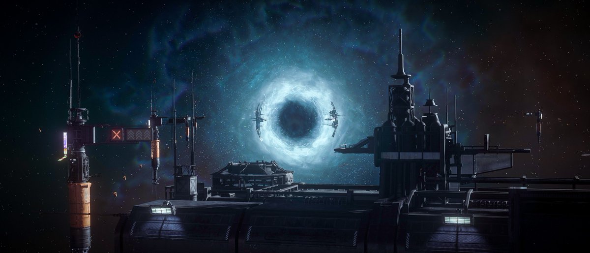 SCLoreArchive's tweet photo. 🧠 Did you know?

"Before discovery of jump points, humanity believed interstellar travel was impossible for centuries."

⚙️ Discover more Star Citizen lore at https://t.co/XnIy6CoODu

#starcitizen #sclorearchive #uee #starcitizenlore #robertsspaceindustries https://t.co/VcmriGLSwv