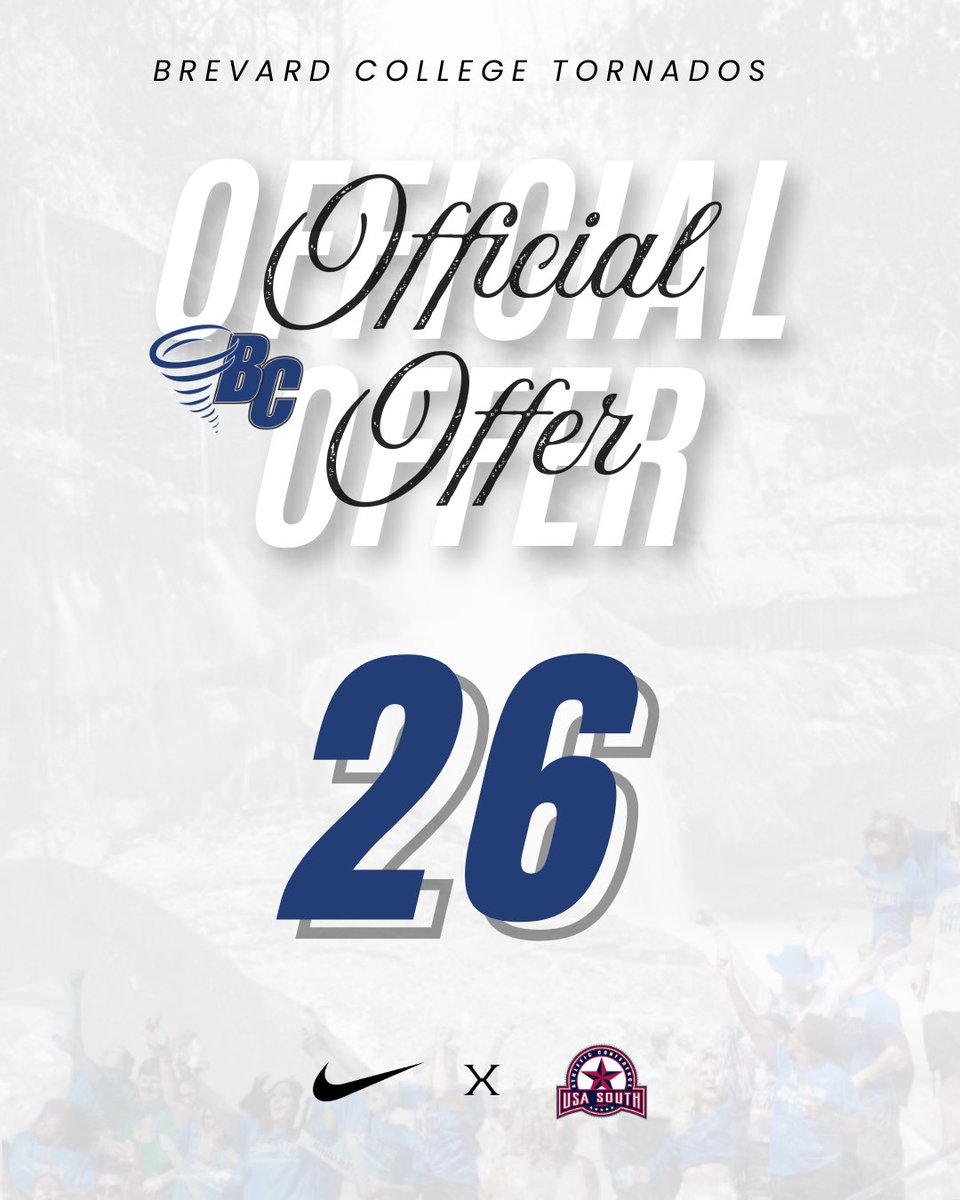 After a conversation with <a href="/CoachOwens_12/">Juwan Owens</a> I’m blessed to
receive my first offer from <a href="/BrevardF5/">BC Football 🌪</a>.
<a href="/THEOLWHISPERX4/">THE OL WHISPER</a> <a href="/Bignickle51/">Harry POOCH Curnell</a> <a href="/coachMontM/">Harry Montgomery II (Coach Mont)</a> <a href="/DavidHe05739152/">David Helms M.Ed. SCCC, S&C Coach LR Iron Hornets</a> <a href="/fastdawg101/">Avery C Fields Jr.</a>