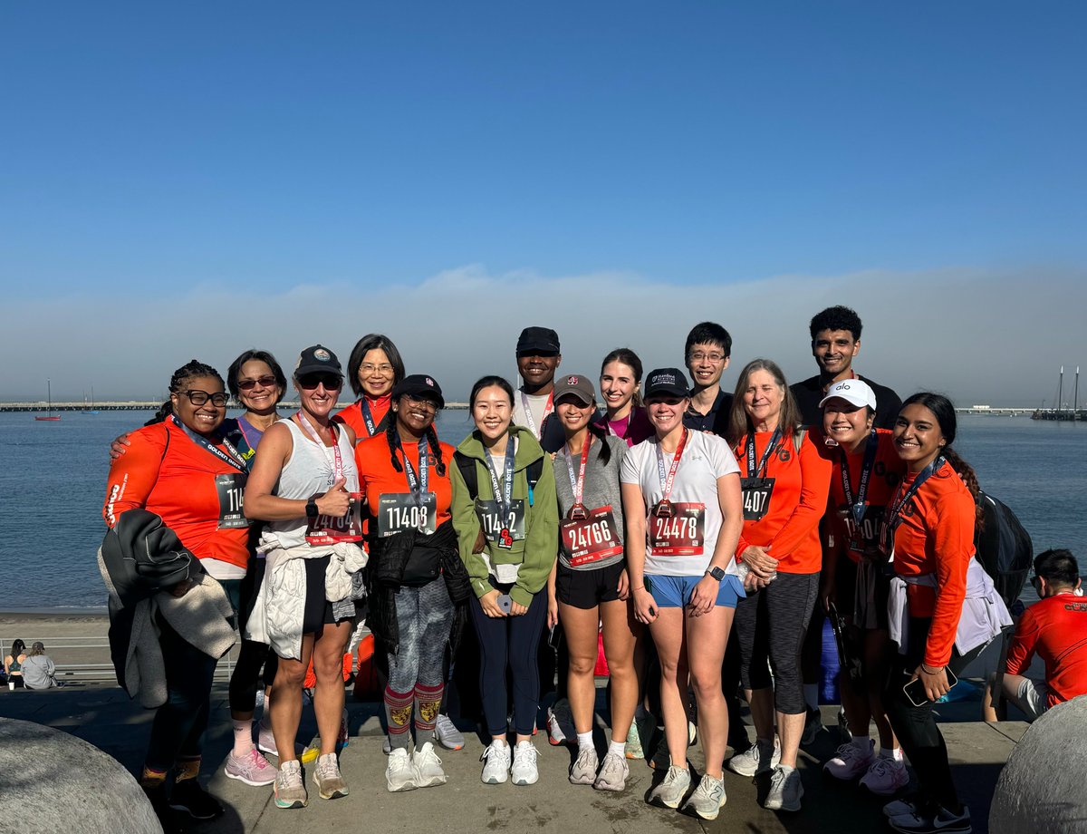 HaydenGephartMD's tweet photo. The Gep♥️Lab Brain Tumor Busters crushed the @GoldenGateHalf Marathon and 5K!
#GephartLab https://t.co/9U5GTxoDoh