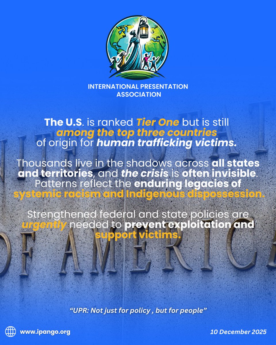 International Presentation Association at the UN tweet media