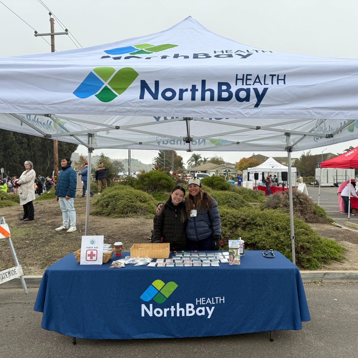 NorthBayHealth's tweet image. #NorthBayHealth was proud to support our #AmericanCanyon community as the Platinum Sponsor of this year’s Reindeer Run! 🦌🎄Grateful for our staff who provided minor First Aid at the starting line—and for a community that shows up with so much holiday spirit! #ReindeerRun