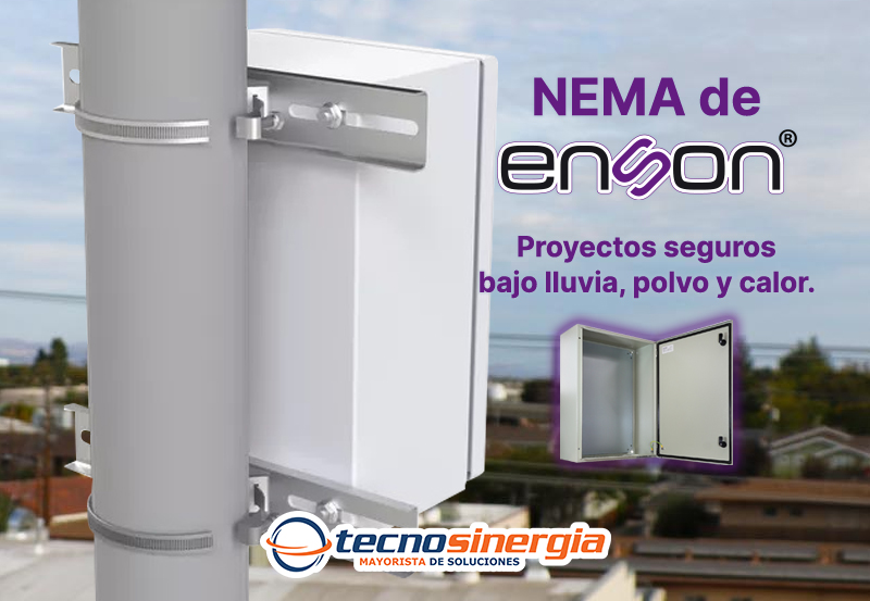 Protege tus proyectos en exterior con los gabinetes NEMA de Enson: IP66, cierre con llave y modelos anticorrosión o IK10 para entornos duros. Perfectos para postes, fachadas y cuartos técnicos.
👉 ow.ly/a8Be50XFSCw