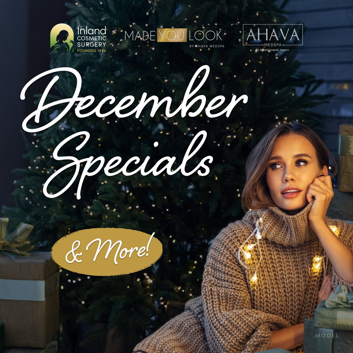 InlandCosmetic's tweet photo. Give your skin (and yourself!) the glow you really want this holiday season🎁  

✨ Sculptra for long-lasting, youthful volume 
🎄 Clay Mint Mask for refreshed skin 
✨ PRP/PRF injections for rejuvenation 
🎅 Gentleman’s Facial, the ideal gift for him 
✨ Hair Rejuvenation w/ PRP https://t.co/qdZ7Z5LlUa