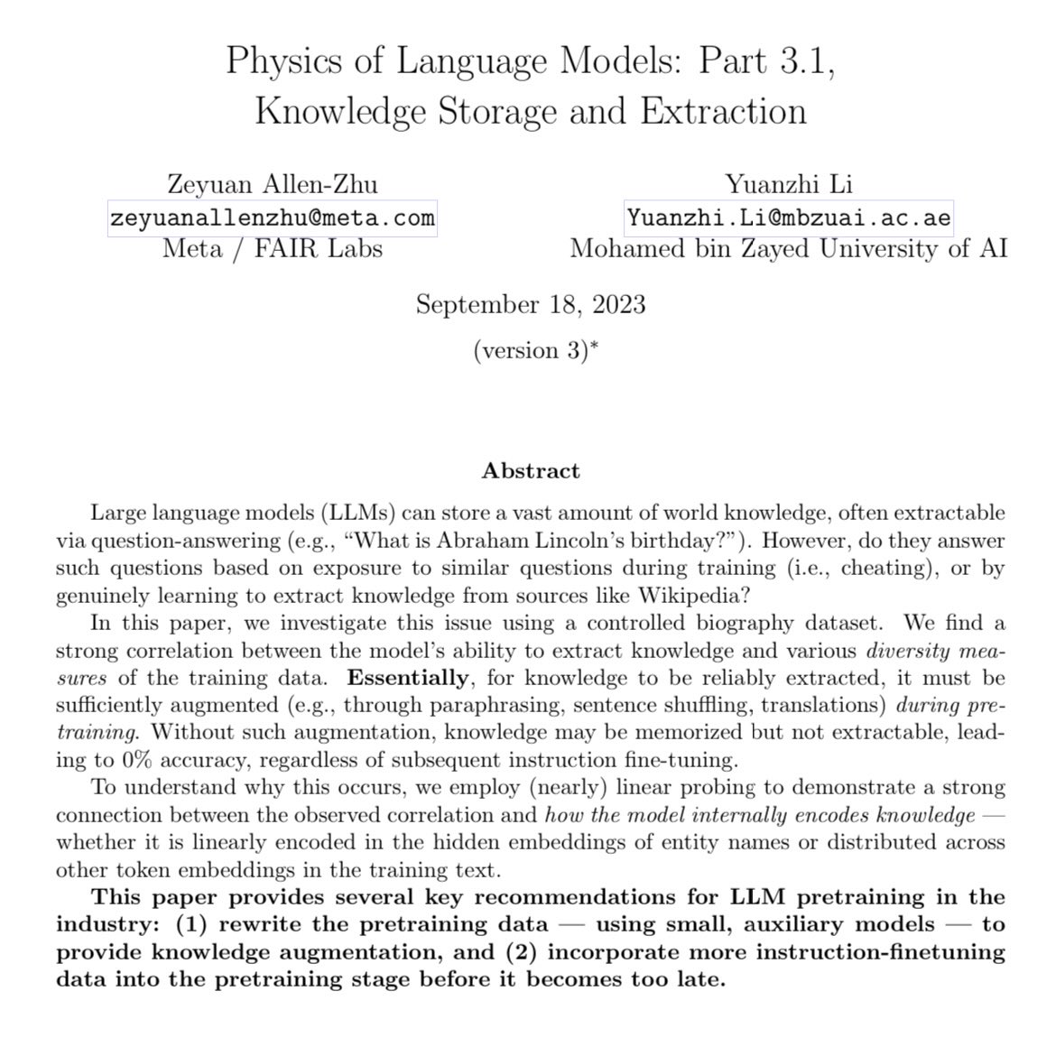 Así que el discurso puede que siga dando vueltas desde 2022, pero al menos da la oportunidad de que resurjan trabajos in