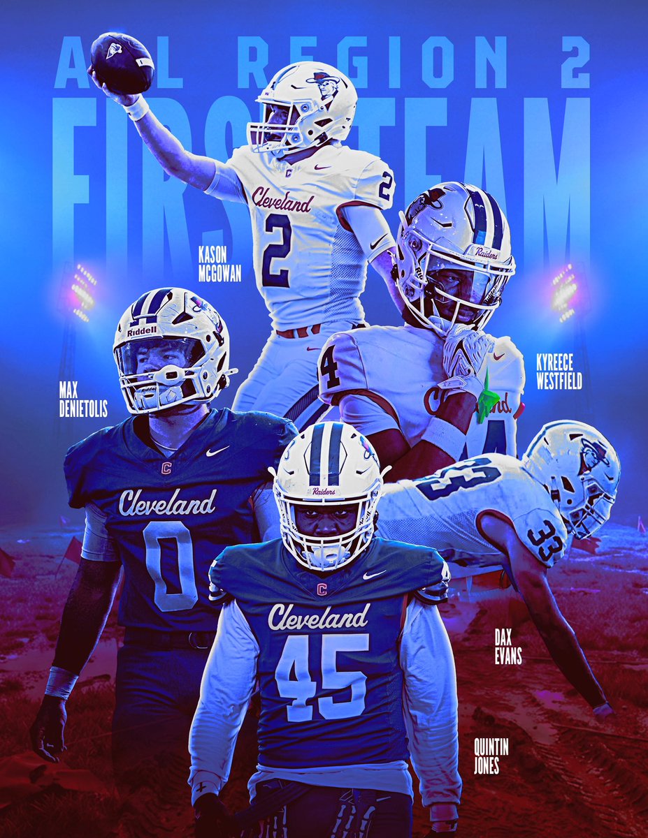 🔹Region 2 6A All Region First Team🔹