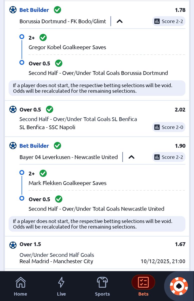 Should have pick over 2.5 😩