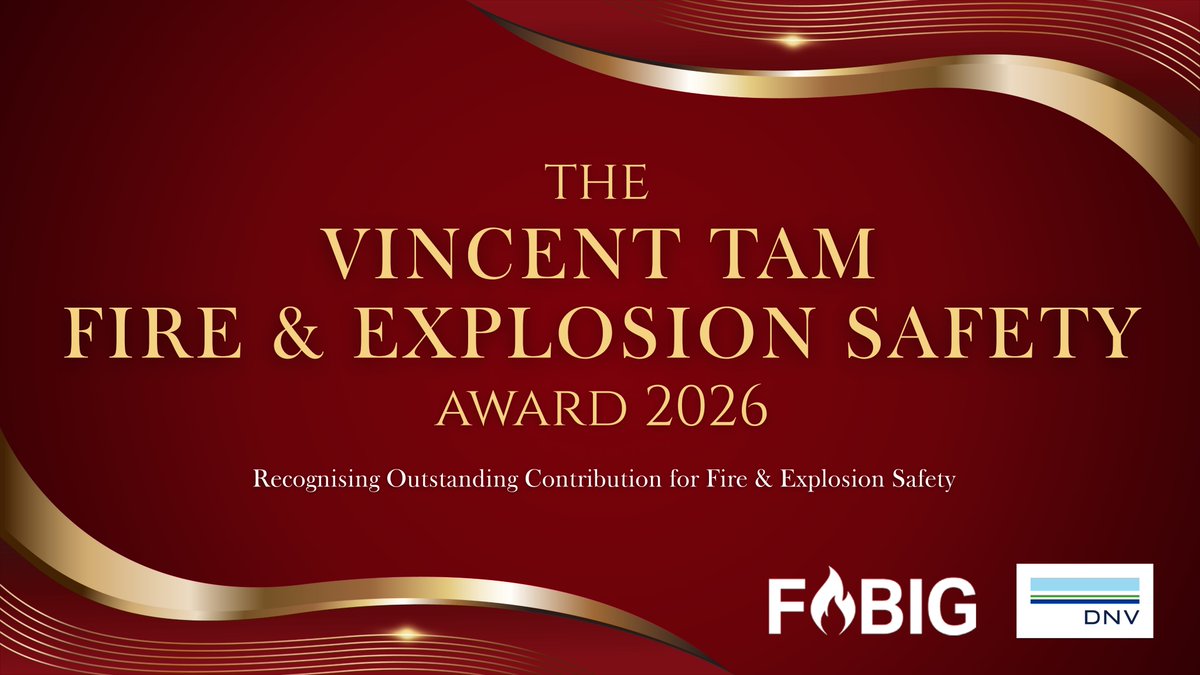 Fire And Blast Information Group (FABIG) tweet media