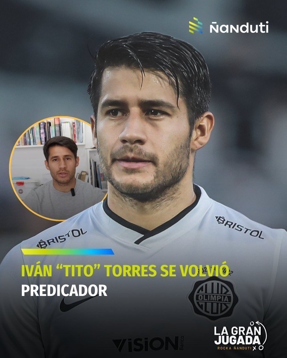 nanduti's tweet image. 🧐 Iván “Tito” Torres se volvió predicador

👉 El jugador de #Recoleta, Iván “Tito” Torres, compartió en sus redes un video leyendo el Salmo 130 y anunció que desde ahora, publicará cada semana un mensaje bíblico.

🗣️ Torres contó que dudó mucho antes de hacerlo, pero decidió…