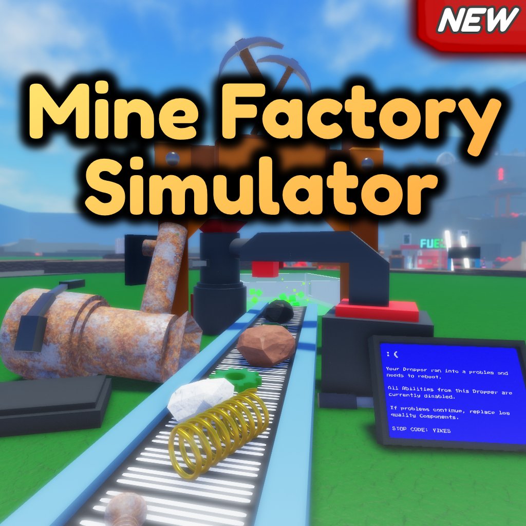 NightWareDev's tweet image. Mine Factory Simulator is officially out!
Jump in, explore the map, craft unique Components, and kick-start your journey.
Use code RELEASE for some bonus boosts!

roblox.com/games/77353847…

#RobloxDev #Roblox #gamedev #gamedevelopment
