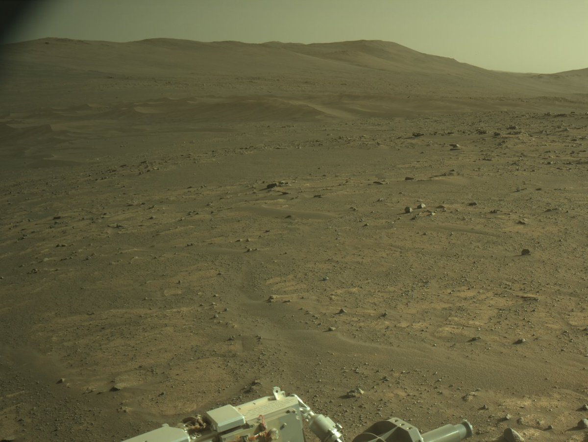 This picture of Mars was taken today just few hrs ago.

225 million miles away from us!