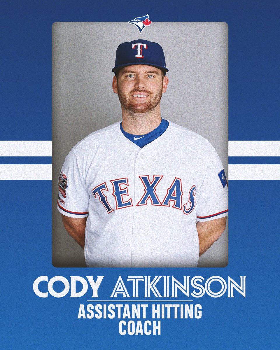 OFFICIAL: We've made the following coaching appointments under Manager John Schneider:
🔹 Cody Atkinson as Assistant Hitting Coach
🔹 Eric Duncan as Major League Field Coordinator
🔹 Drew Butera as Major League Coach