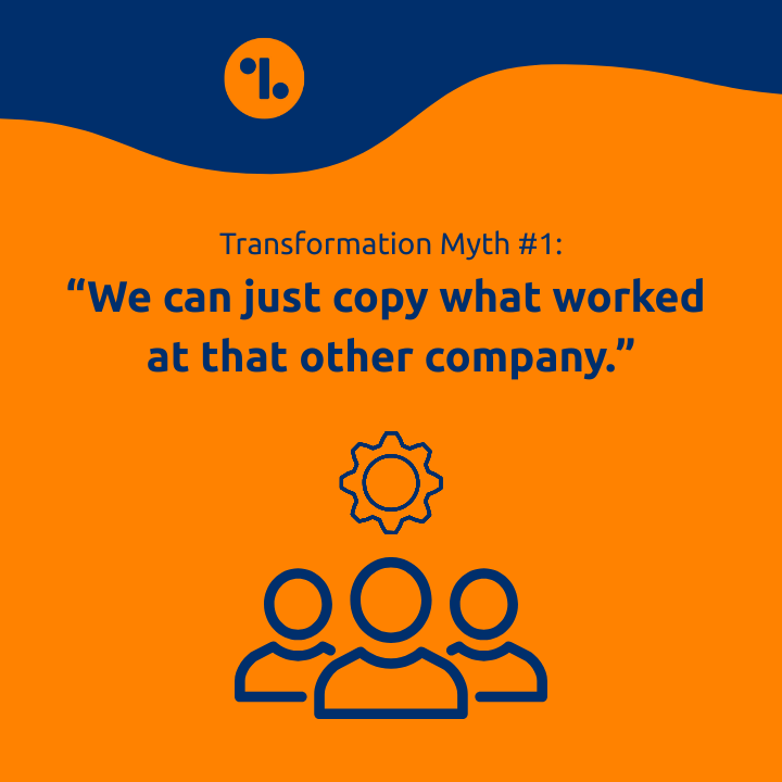 Levvel_Inc's tweet photo. You can borrow ideas, but you can’t borrow another company's culture, history, or capacity. Copy-paste transformations ignore context &amp; that is where adoption breaks.

Design for your people and reality, or risk a very expensive template. https://t.co/3CagudWus6