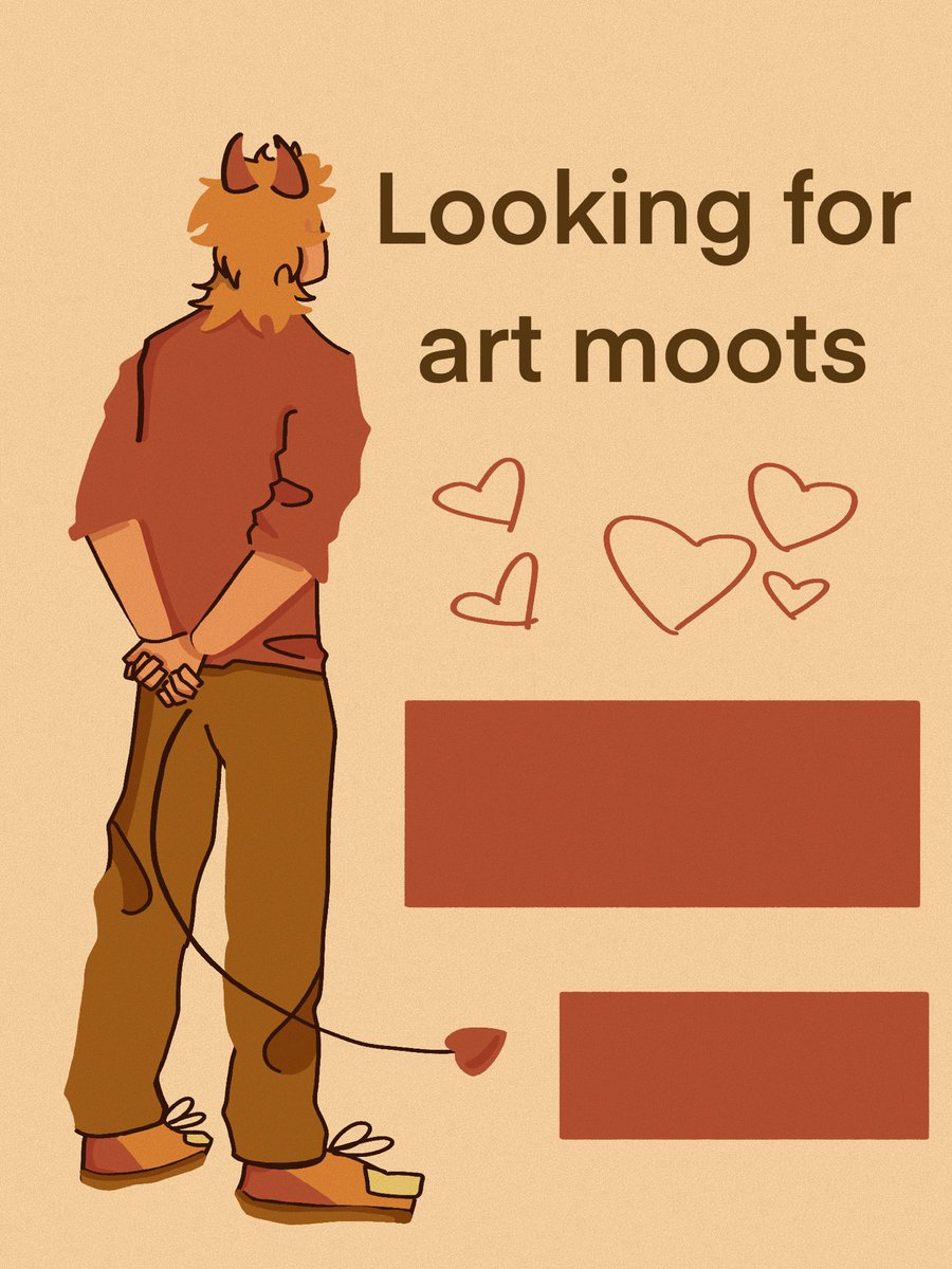 Looking for #artmoots 
Mostly #ctommyfannart enjoyers ✨
