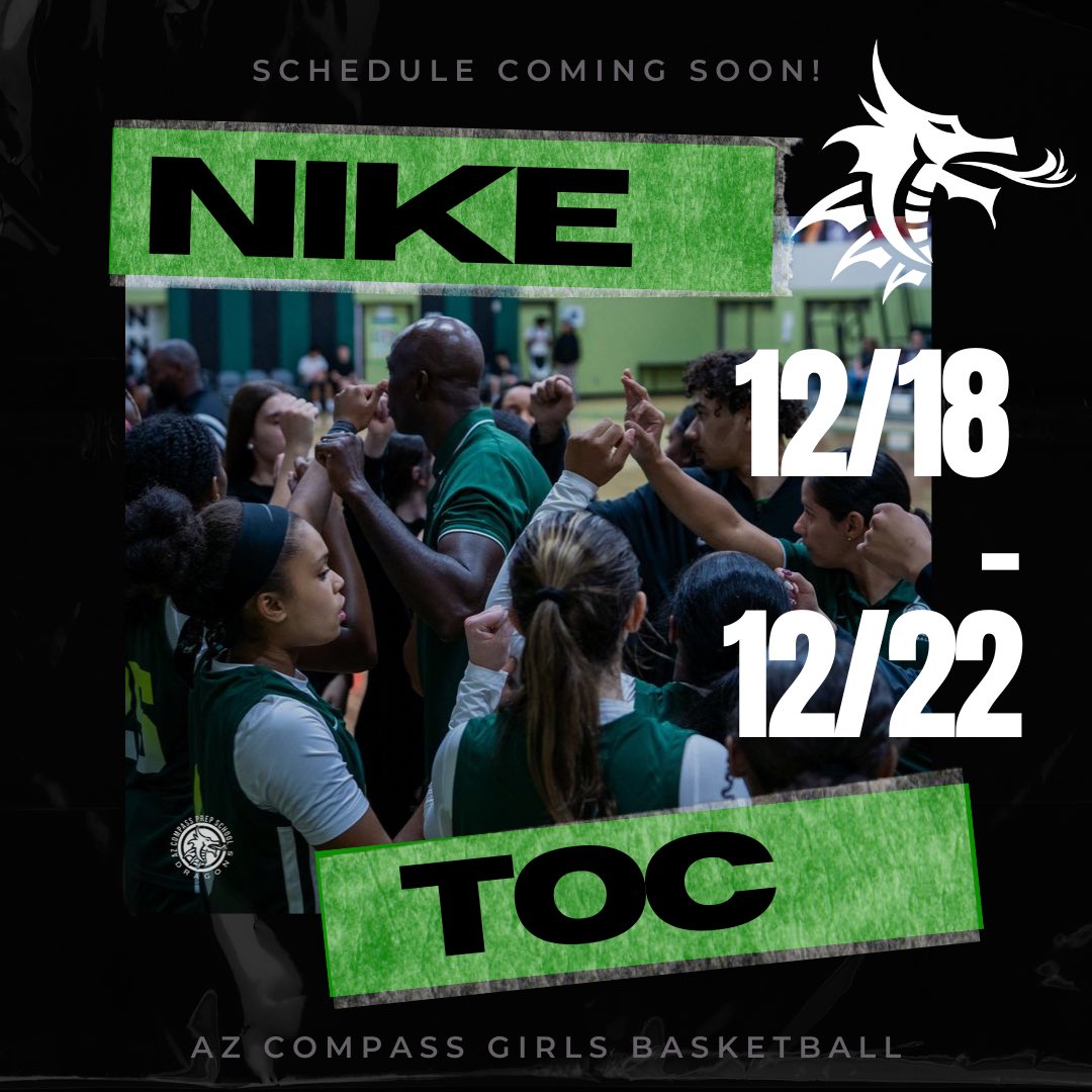 SCHEDULE COMING SOON!