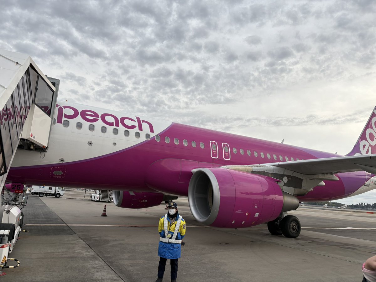 初めてピーチ乗ります🍑

今日は福岡✈️