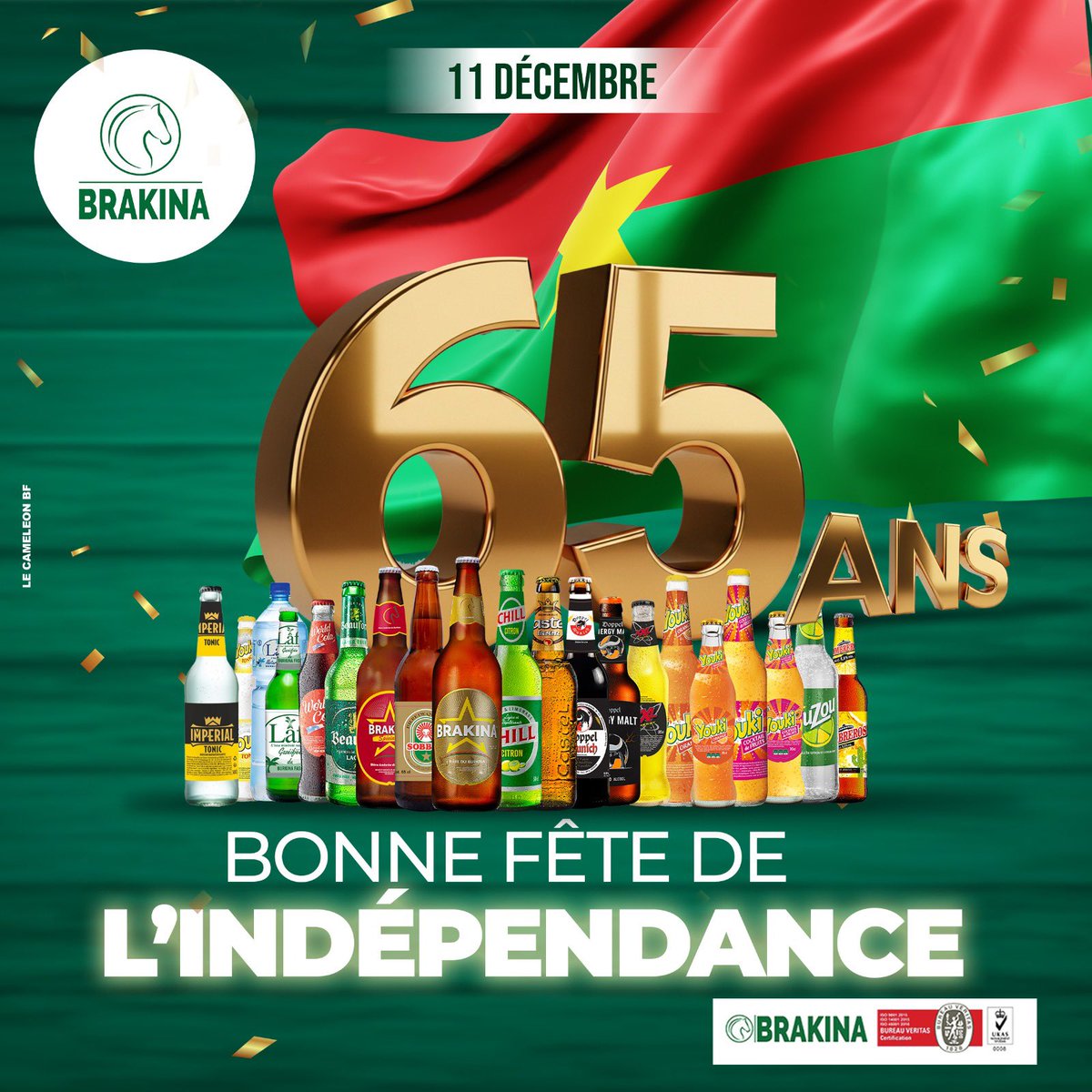 Bonne fête de l'indépendance à tous les Burkinabè !
#BRAKINA #BurkinaFaso
