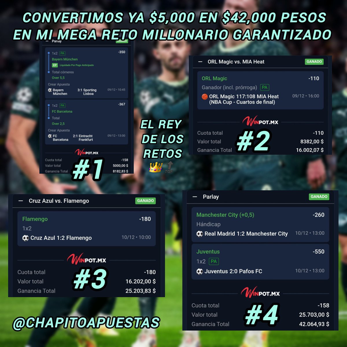 EL CHAPITO (Apuestas Deportivas) tweet media