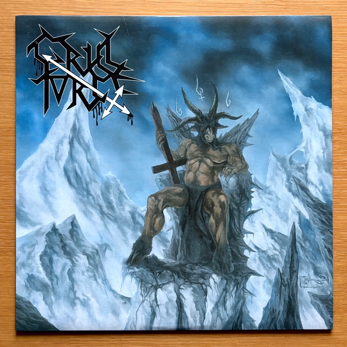きのうの晩酌レコード Cruel Force「The Rise of Satanic Might」2010