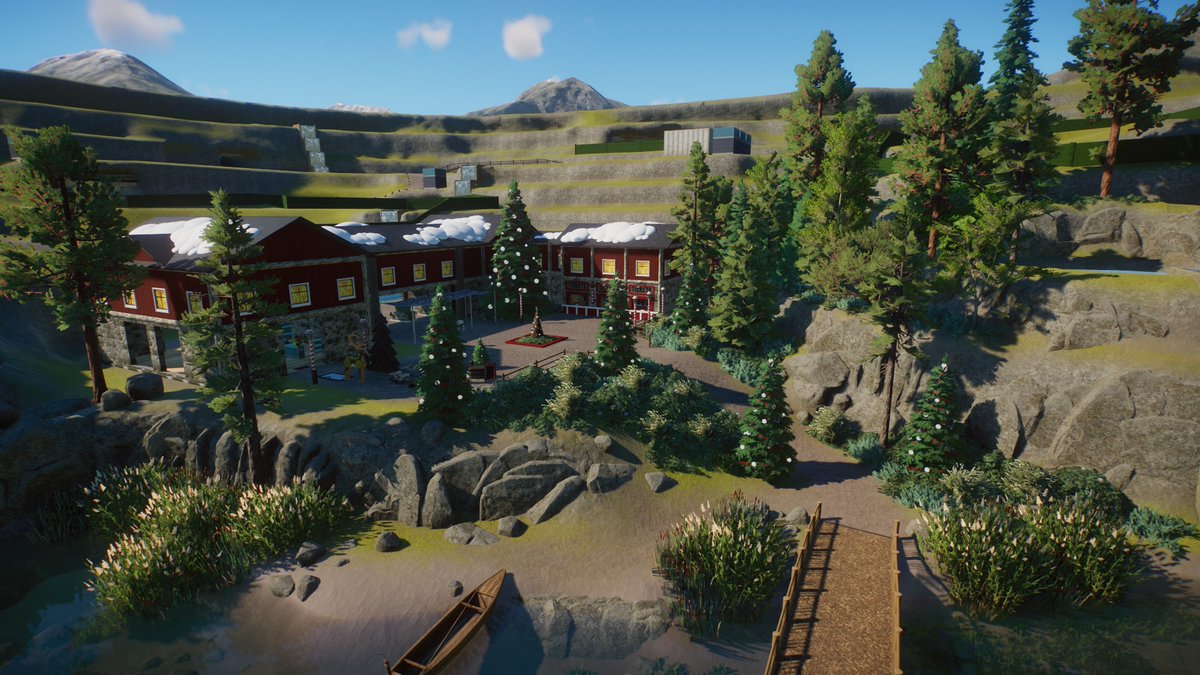 Clockwork4Sims's tweet image. Thanks to all who stopped by today's stream! I worked on the wagon rental area and did some landscaping around the entrance building. We raided @ hbomb_editor. See yall next week!