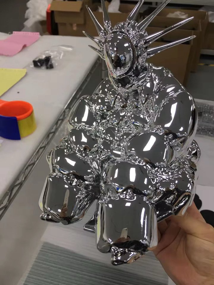 softwareboy_'s tweet image. Sculpture made for @antonitudisco @etheeverse