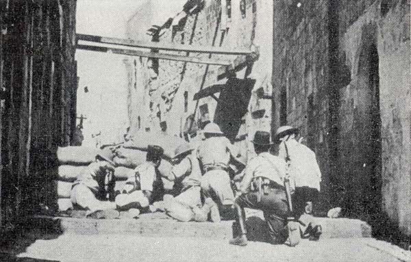 Do you know why every picture of Zionists taking up arms in 1948 are in defensive positions while every picture of Palestinians taking up arms arms in offensive positions? 

That is because the Nakba was a genicdal offensive war Palestinians initiated against Zionists and