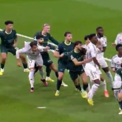 MadridXtra's tweet photo. 🚨 Raúl Asencio: “Man City players held me, Rudiger during the corner in the penalty area, and then if that happens to them, it's a penalty.” https://t.co/LehPrBb74K