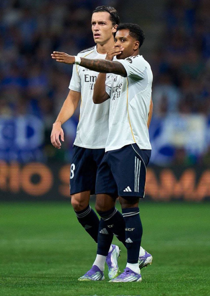 Rodrygo and Carreras appreciation tweet 👏