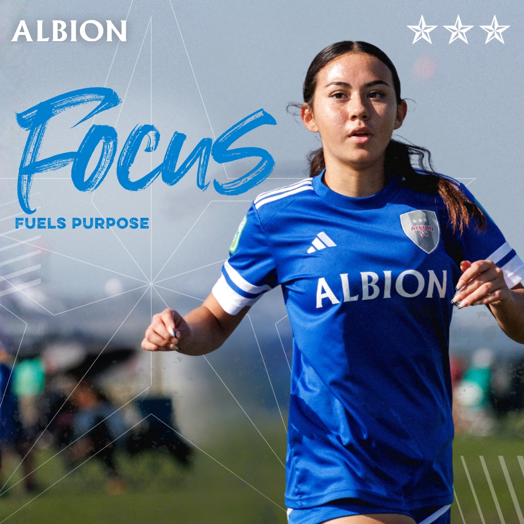 AlbionSc's tweet image. "Focus fuels purpose" 👏🏽 

#MondayMotivation #WERALBION