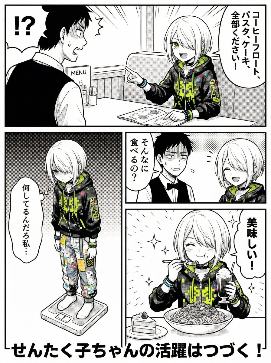 実際はもっと食べたよ! 