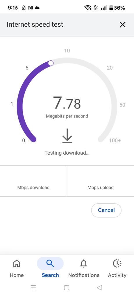 rcmenon78's tweet photo. @ACTFibernet facing frequent internet disruptions, least i should hear from a technician that there's no problem can someone look into it? https://t.co/x5gfeXGCea