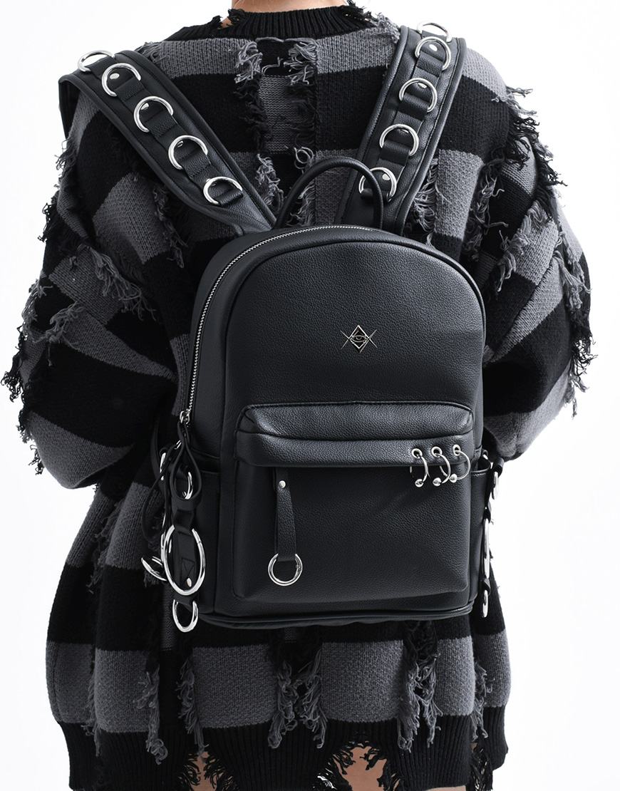 REFLEM レフレム PUレザーデザインバックパック NEW ARRIVAL】 REFLEM【レフレム】 PUレザーデザインバックパック/全1